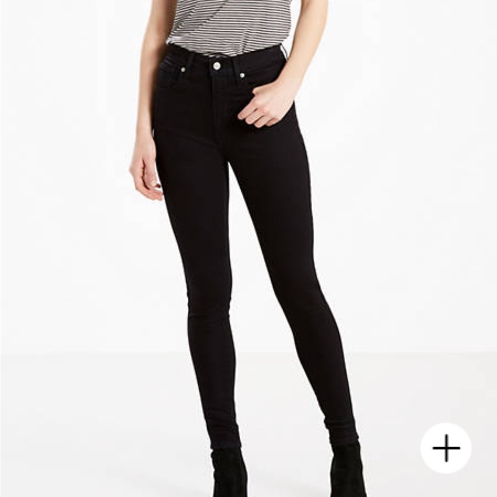 Levi's mile high super skinny